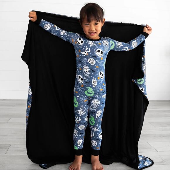 Little Sleepies x Disney The Nightmare Before Christmas Blanket - Picture 4 of 4